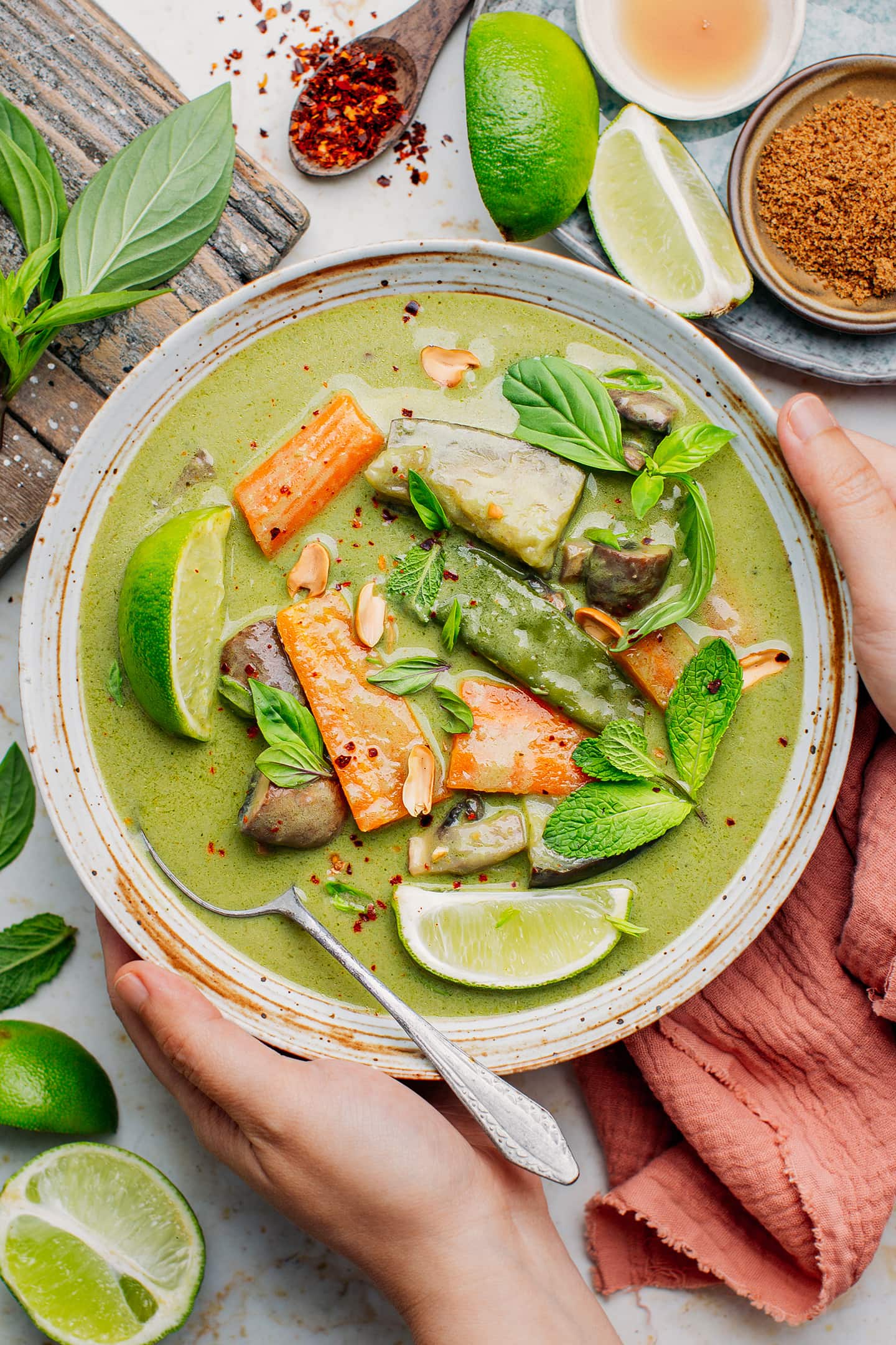 Easy Vegan Thai Green Curry