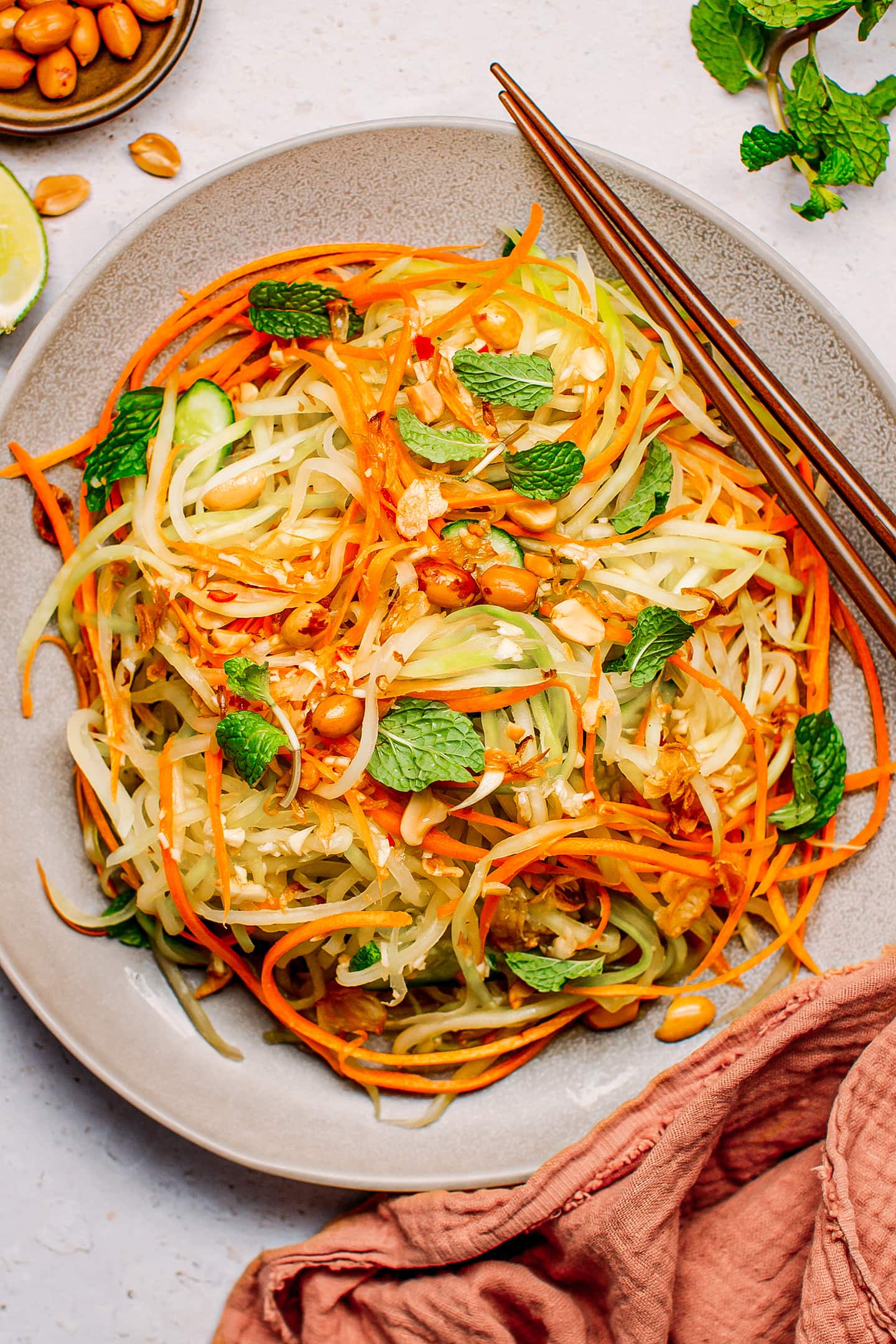 Green Papaya Salad (Vietnamese-Inspired!)